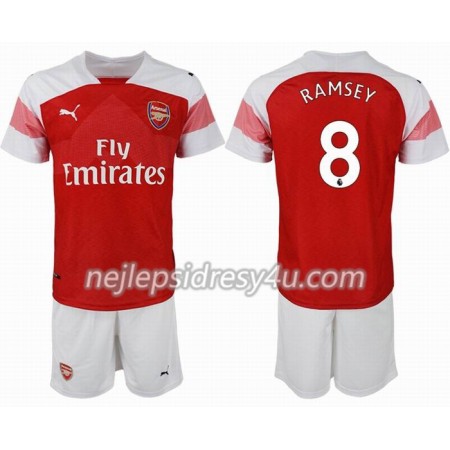 Fotbalový Dres Arsenal RAMSEY 8 Dětské Domácí 2018/19
